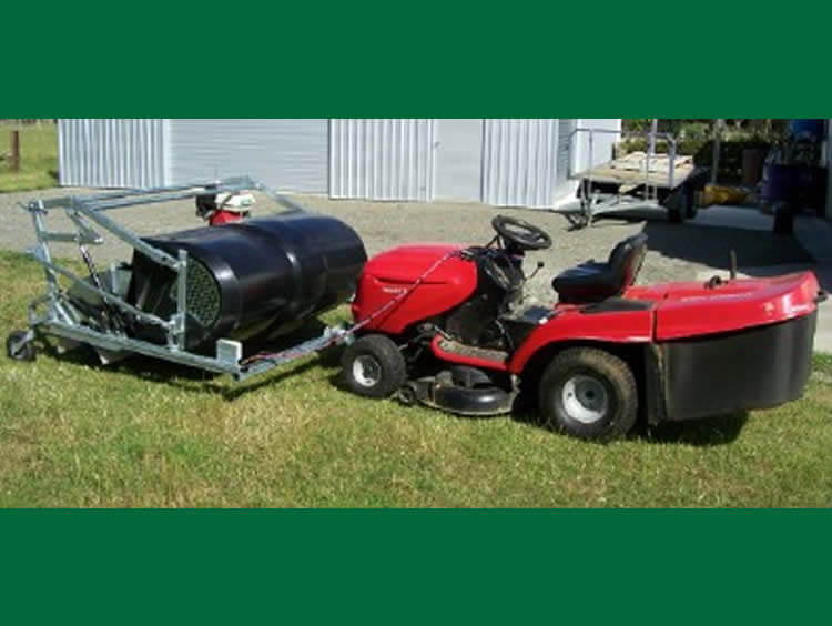 Nut Harvester Rear